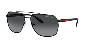 Prada Linea Rossa PS 53PS Lifestyle 62 Polarized Grey Gradient