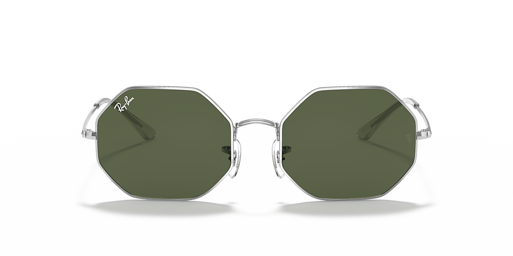 Ray-Ban RB1972 Octagon 1972 54 Grün und Silber Sonnenbrillen