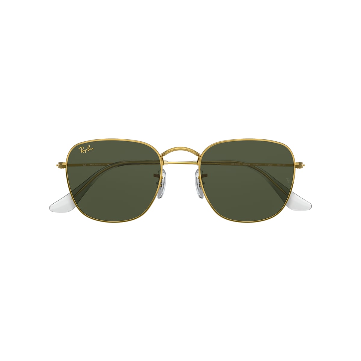 Ray-Ban RB3857 Frank 51 Green & Gold Sunglasses | Sunglass Hut USA