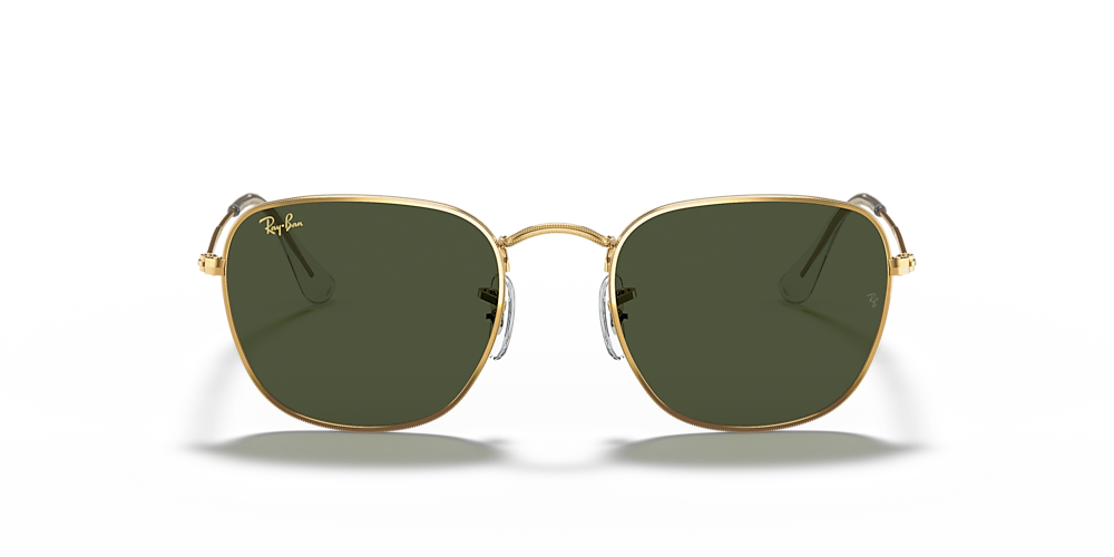 Ray-Ban RB3857 Frank 51 Green & Gold Sunglasses | Sunglass Hut Australia