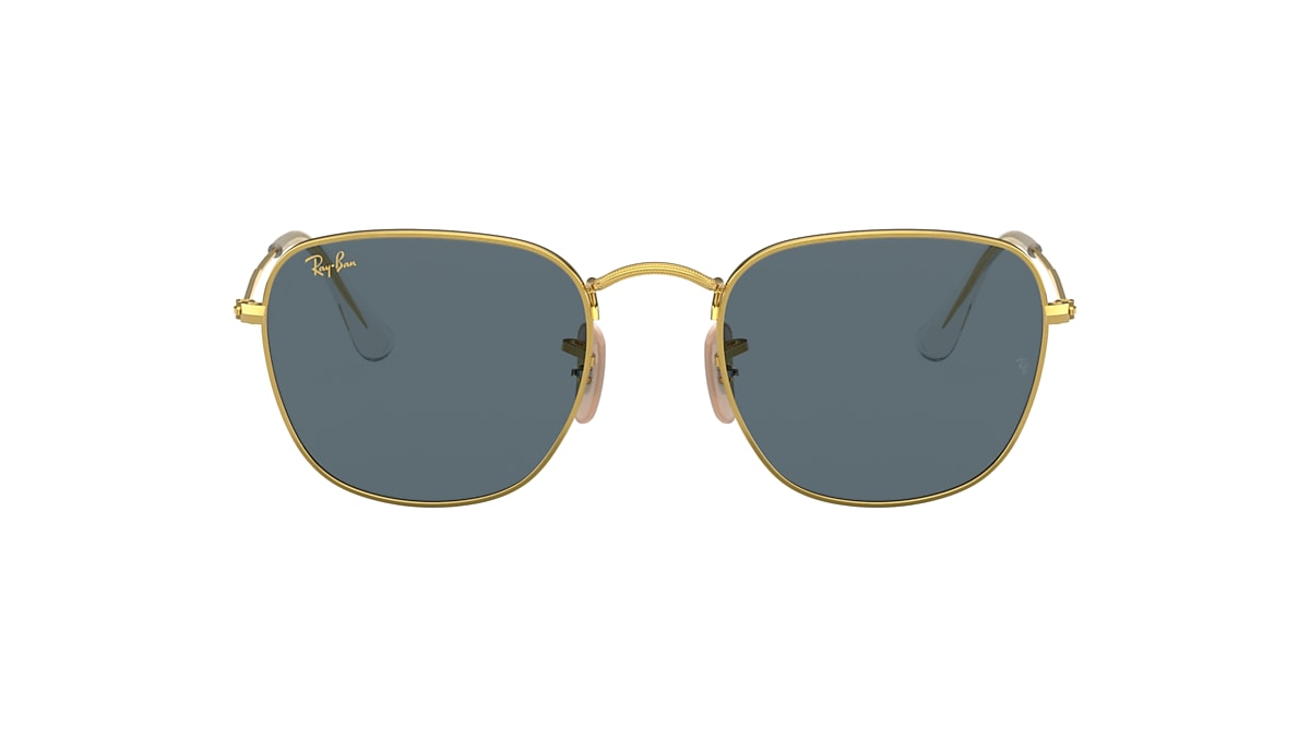 Ray-Ban RB3857 Frank 51 Blue & Gold Sunglasses | Sunglass Hut