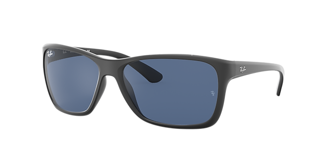 Ray-Ban RB4331 61 Dark Blue & Black Sunglasses | Sunglass Hut USA