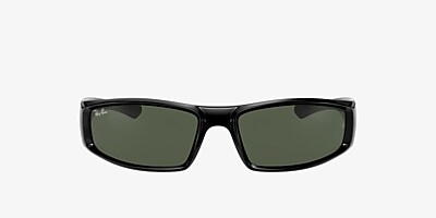 Ray-Ban RB4335 58 Green & Black Sunglasses | Sunglass Hut USA