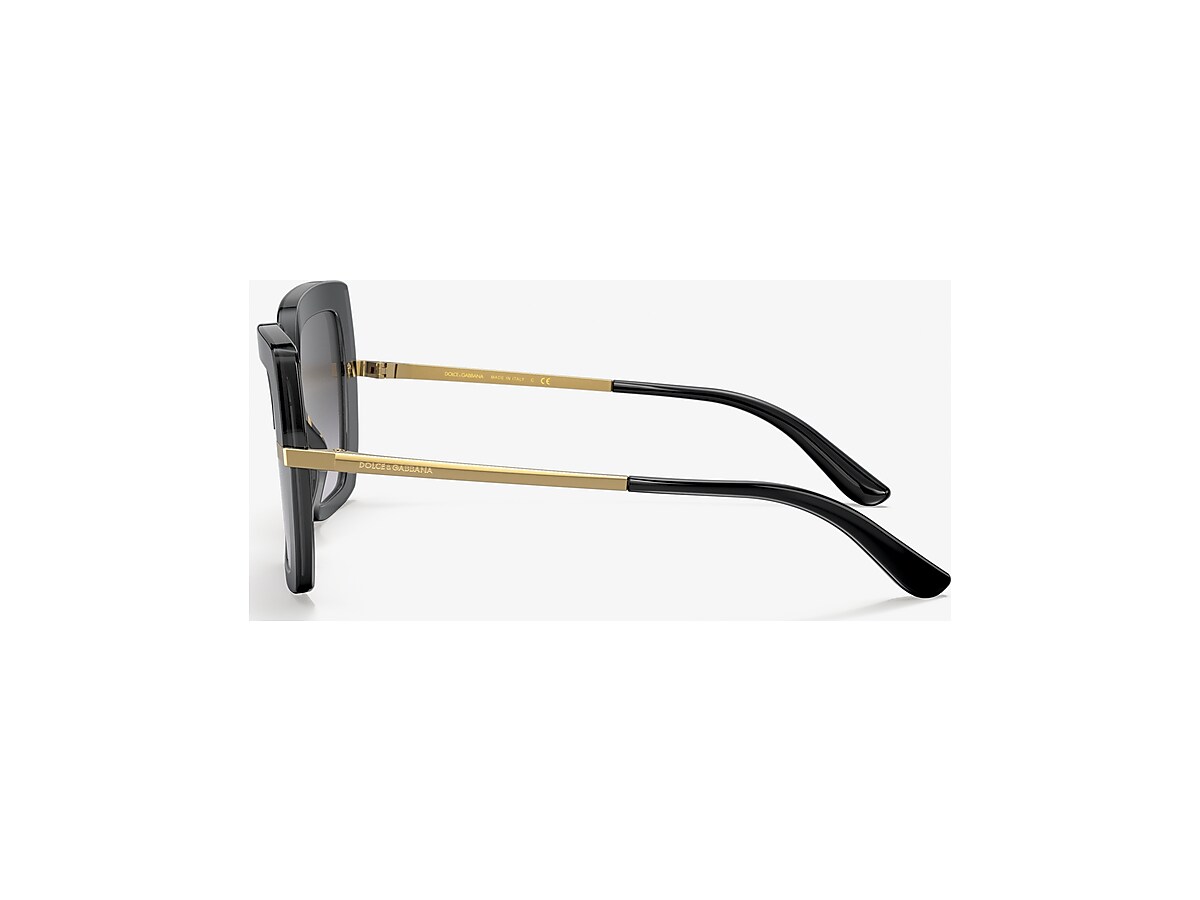 Dolce&Gabbana DG4373 XL (52 - 21) with Grey lenses and Black Dolce&Gabbana DG4373 XL (52 - 21) with Grey lenses and Black