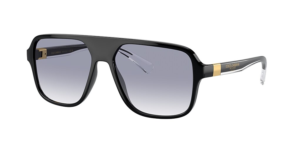 Dolce&Gabbana DG6134 57 Clear Gradient Blue & Black Sunglasses ...