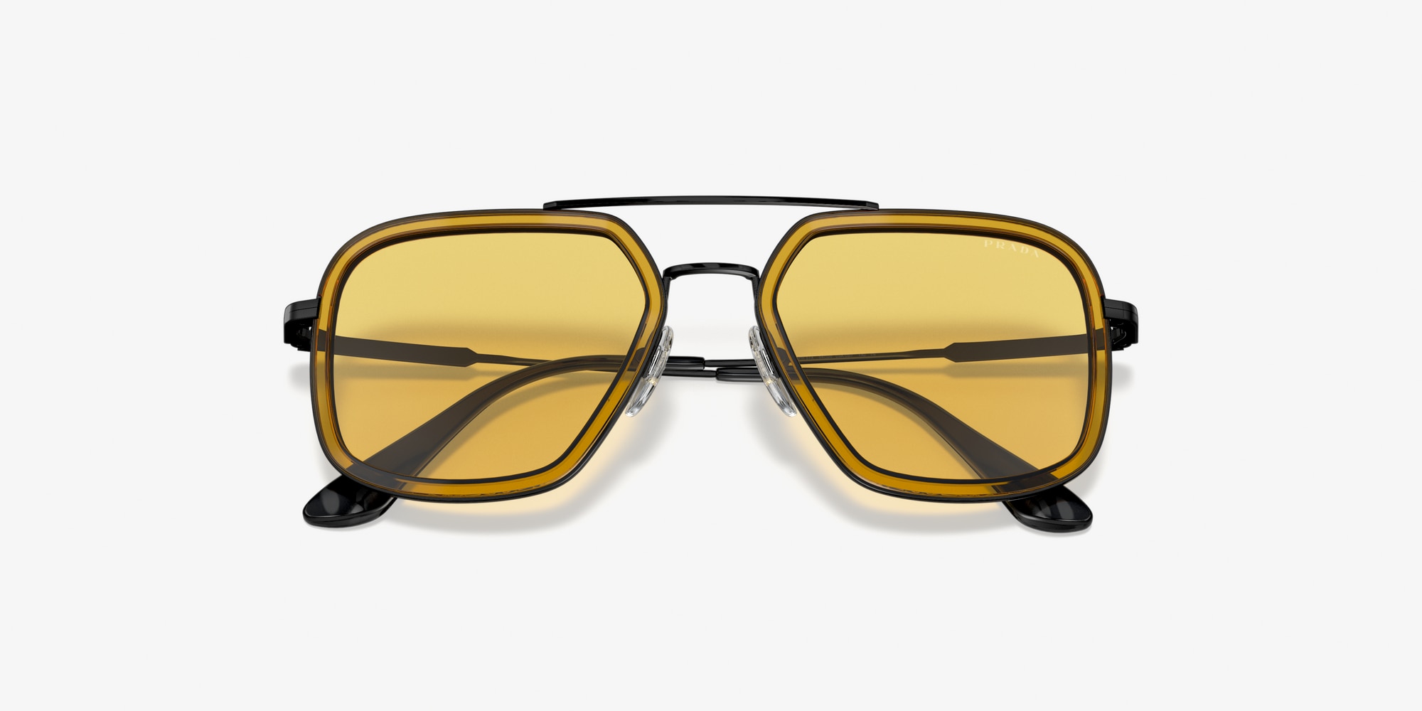 yellow prada sunglasses