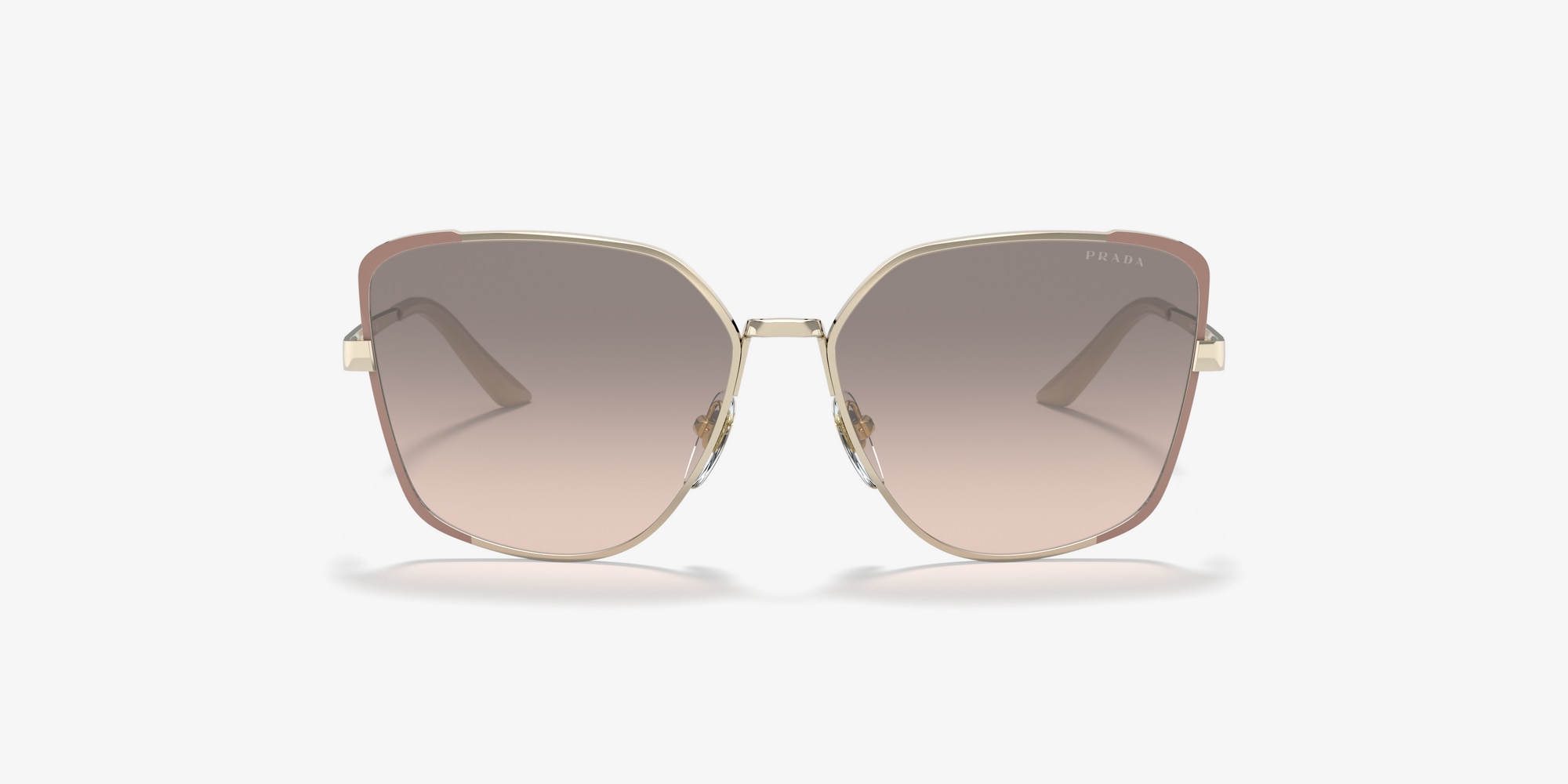 prada pink gold sunglasses