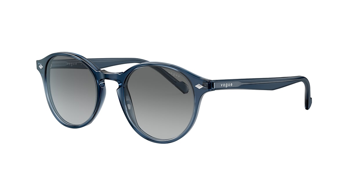 Vogue Eyewear VO5327S 48 Grey Gradient & Transparent Blue Sunglasses |  Sunglass Hut USA