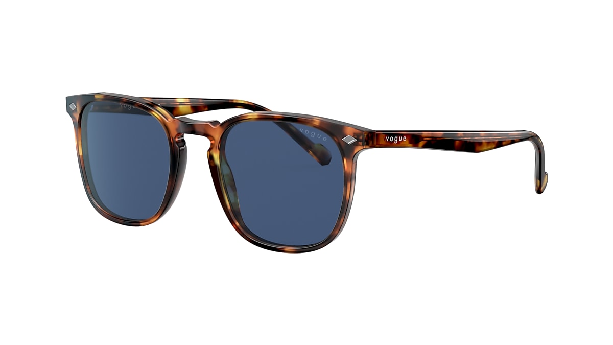 film forbi kode Vogue Eyewear VO5328S 49 Dark Blue & Havana Honey Sunglasses | Sunglass Hut  USA