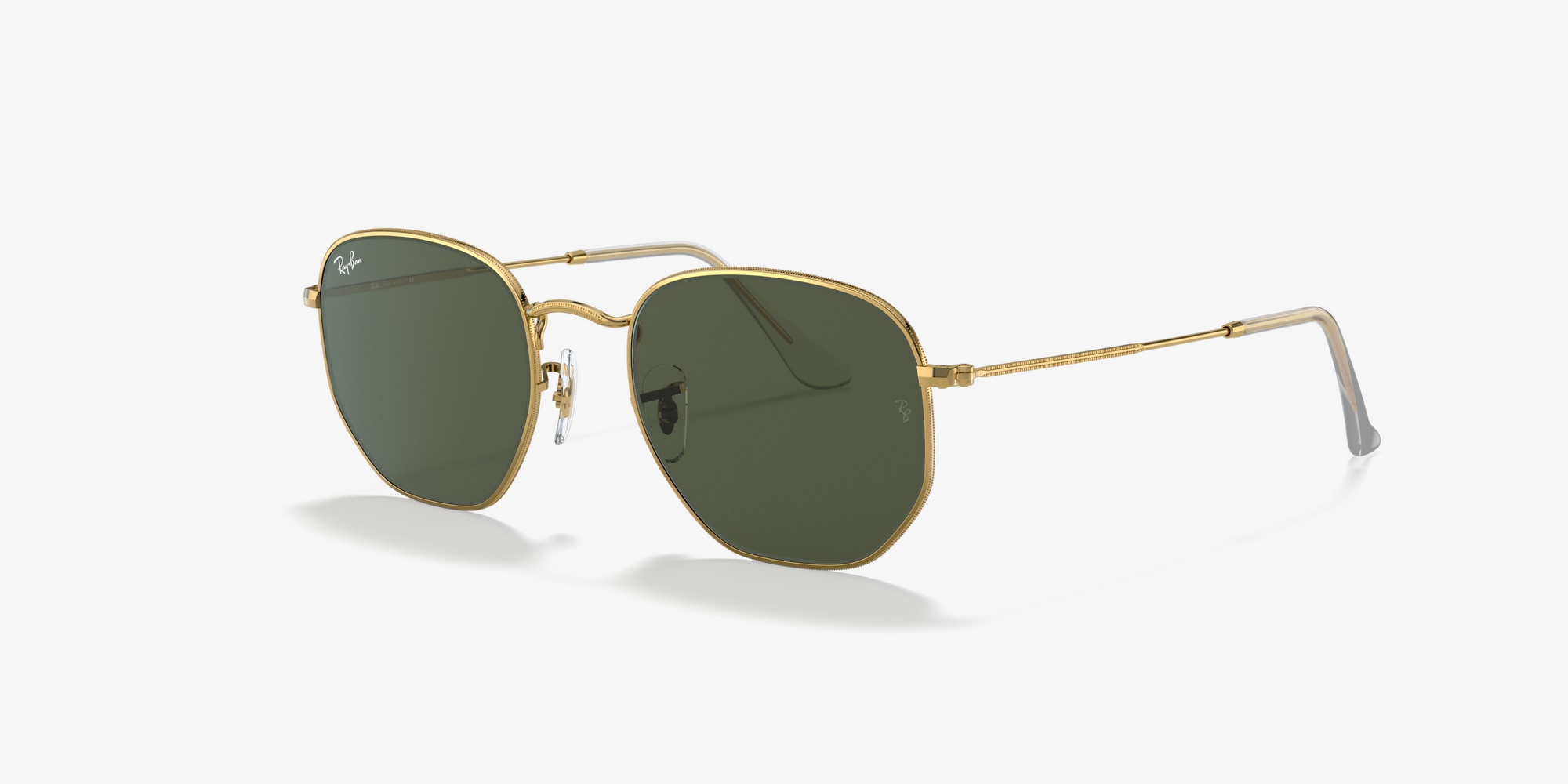 gold frame ray ban sunglasses