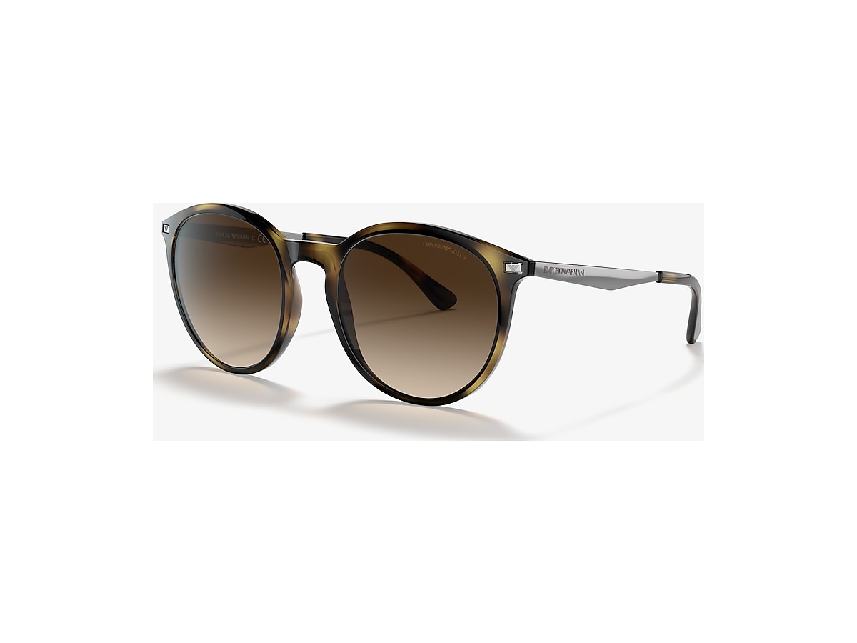 Emporio armani round clearance sunglasses