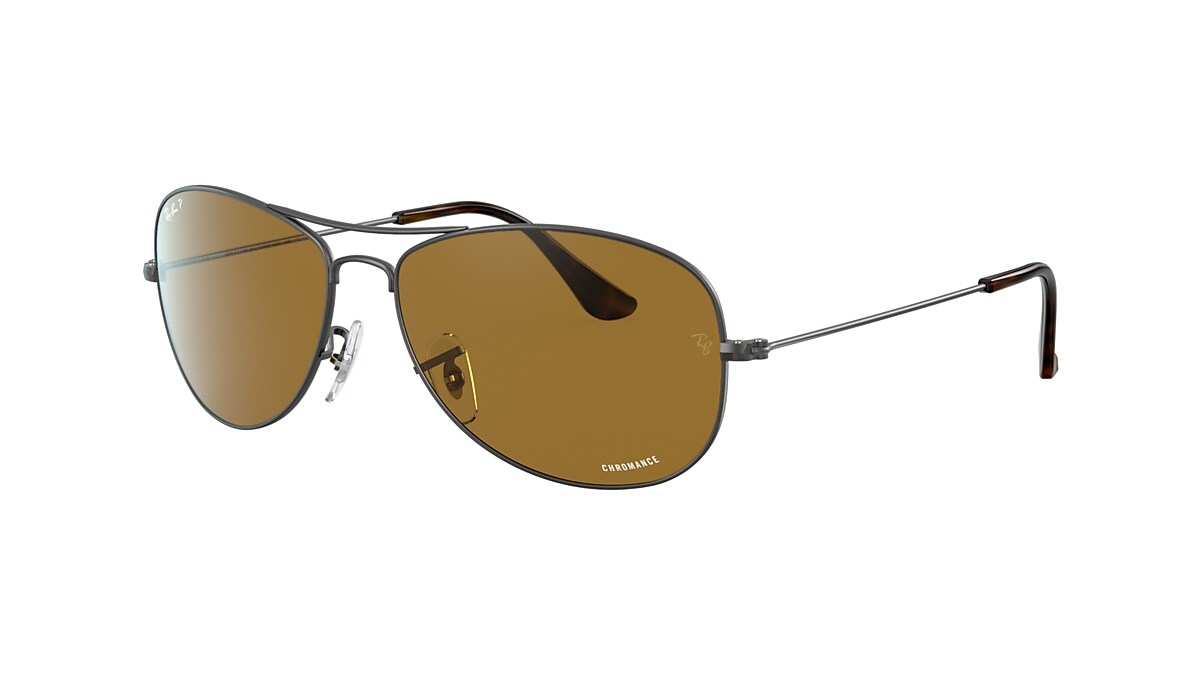 Ray-Ban RB3562 Chromance 59 Brown & Gunmetal Polarized