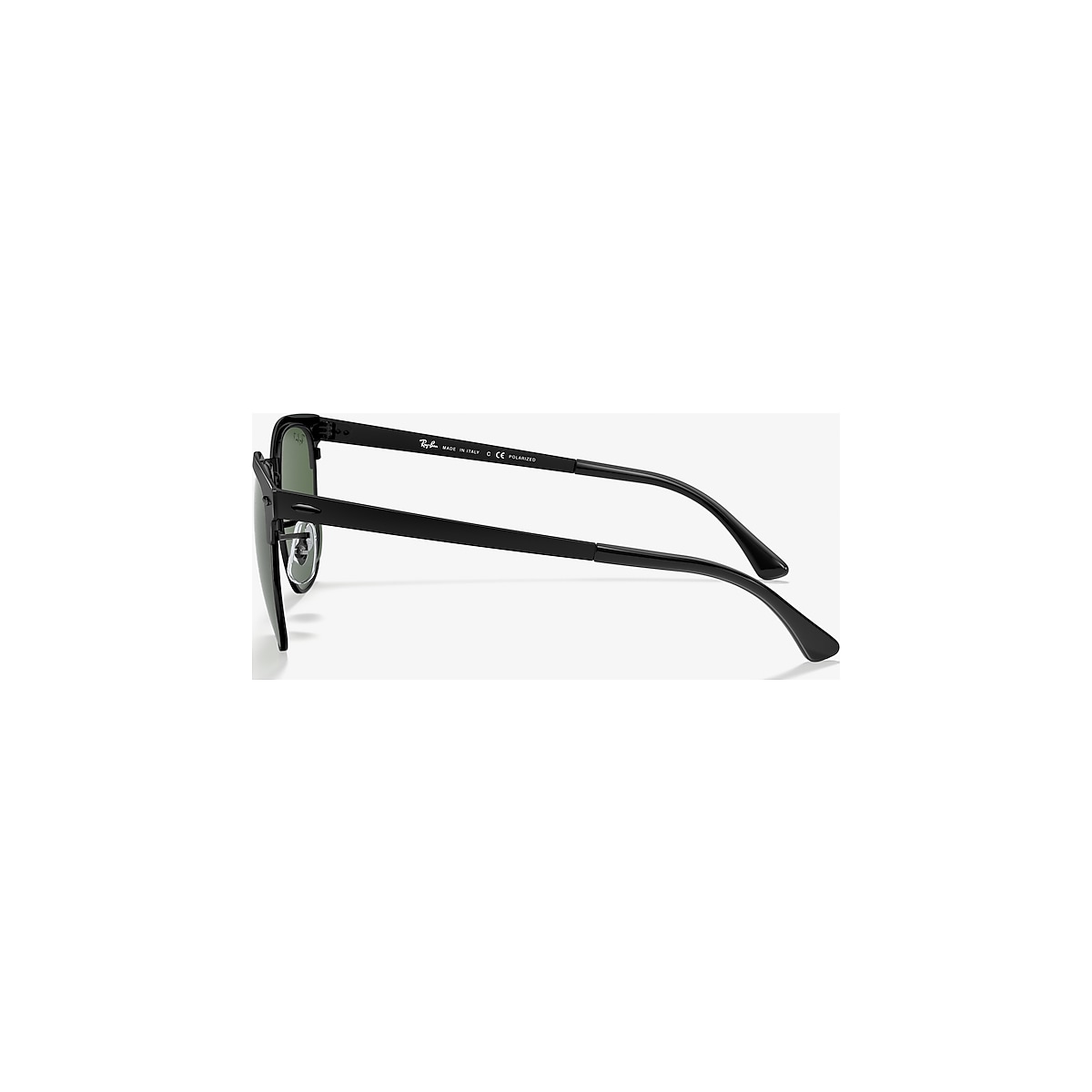 Ray-Ban RB3716 Clubmaster Metal 51 G-15 Green & Black Polarized 