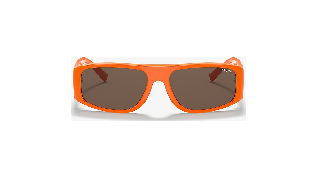 Vogue store orange sunglasses