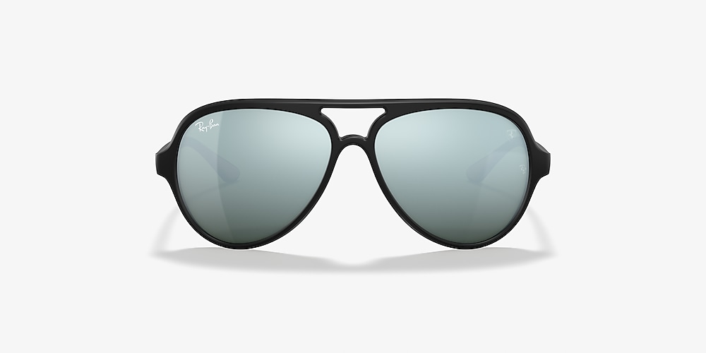 Ray ban silver sales frame black lens