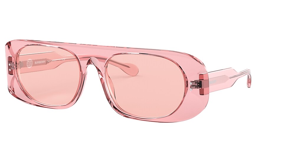 Burberry BE4322 61 Light Pink Pink Sunglasses Sunglass Hut