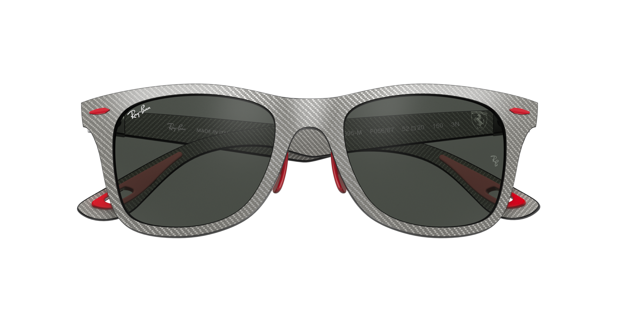 Ray-Ban RB8395M SCUDERIA FERRARI COLLECTION 52 Gris Oscuro | Sunglass Hut