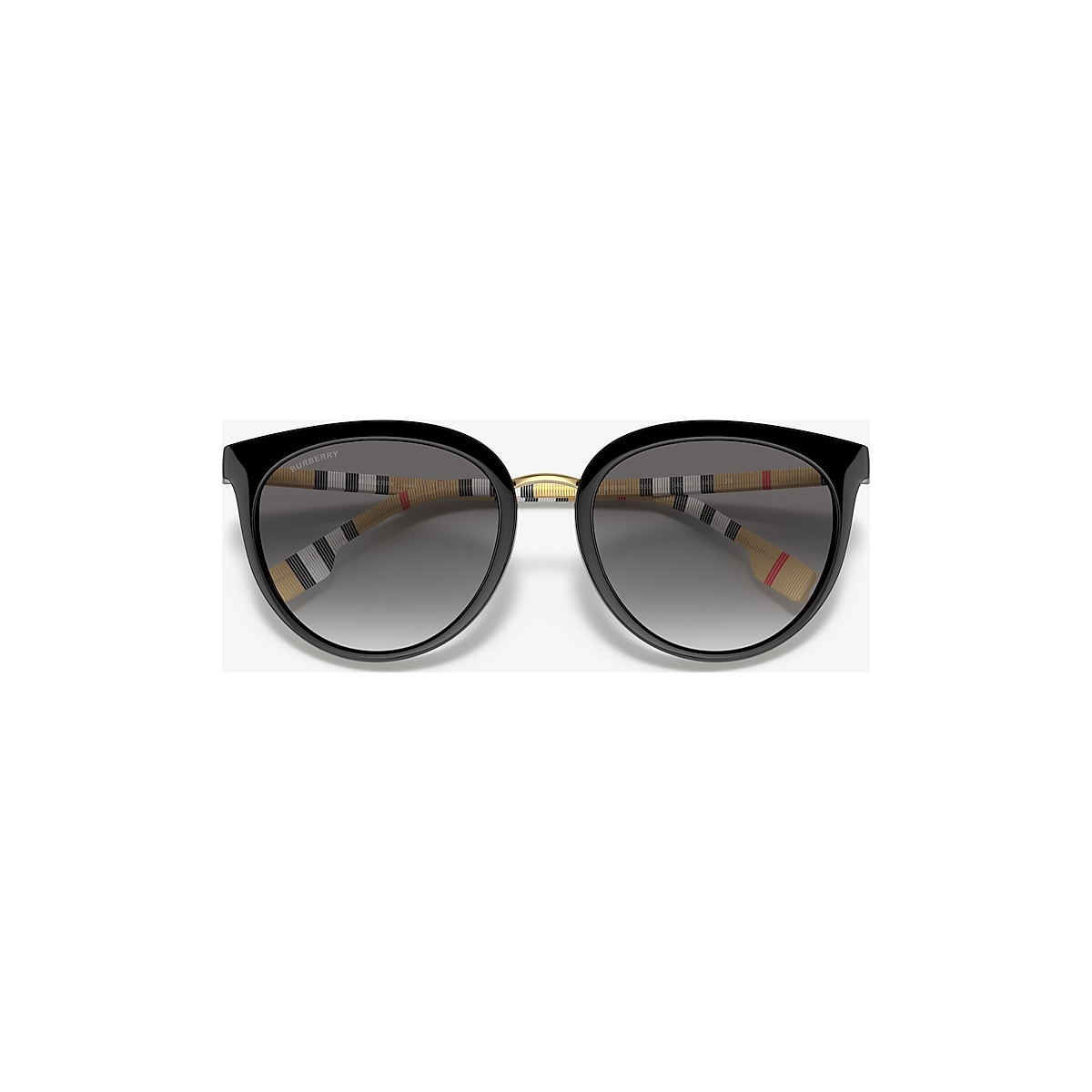 Burberry BE4316 Willow 54 Grey Gradient & Black Sunglasses | Sunglass Hut  USA