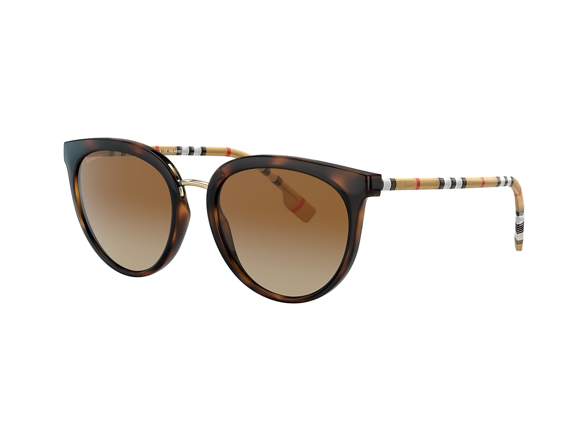 Burberry BE4316 Willow 54 Polarized Braun Verlaufstönung 
