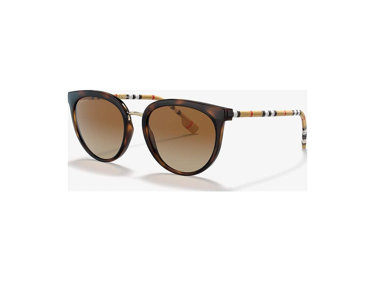 Burberry BE4316 Willow 54 Polarized Braun Verlaufstönung  