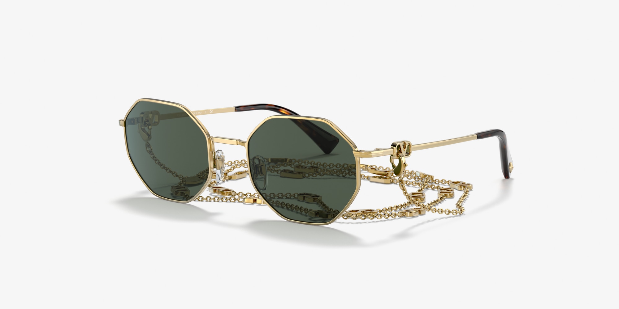 valentino sunglasses gold