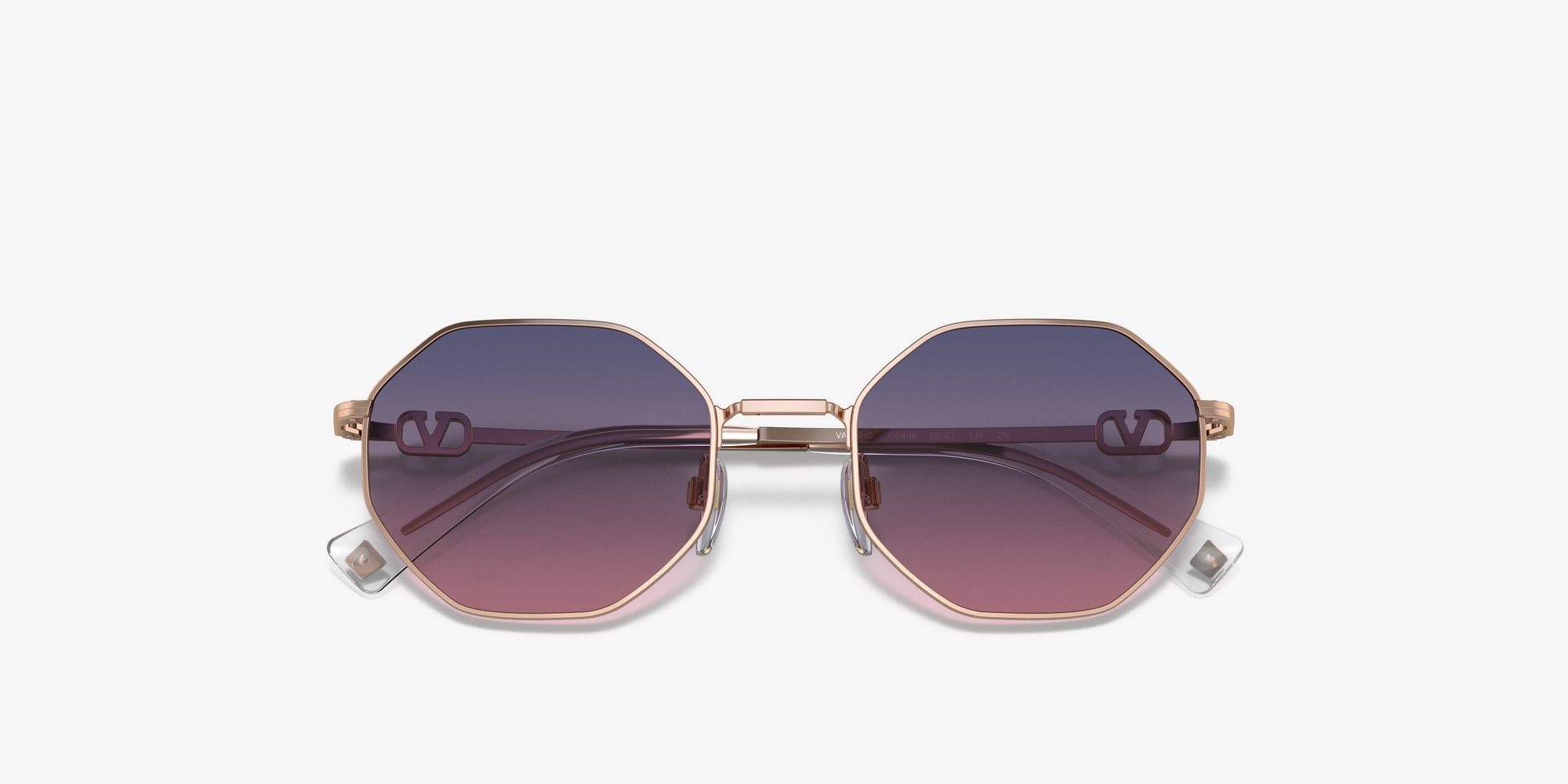 valentino octagonal sunglasses