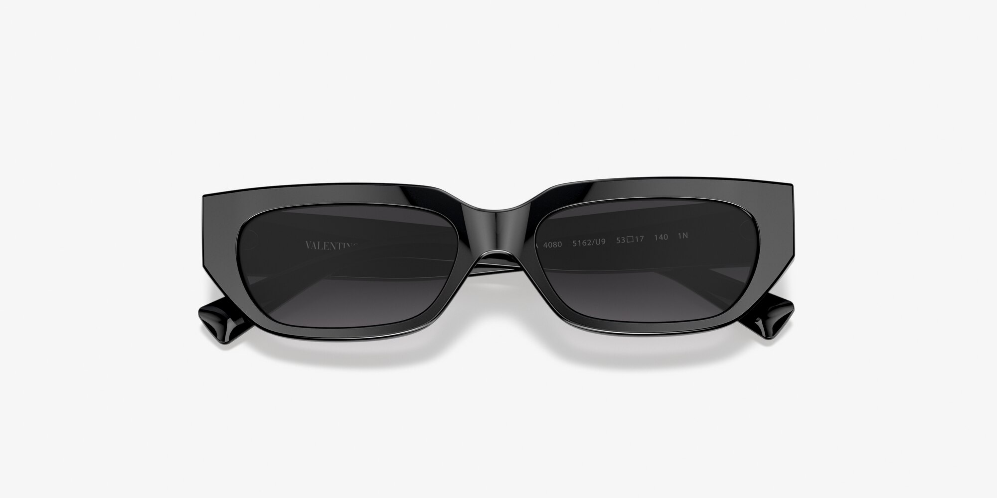 Valentino VA4080 53 Gradient Black \u0026 Black Sunglasses | Sunglass Hut USA