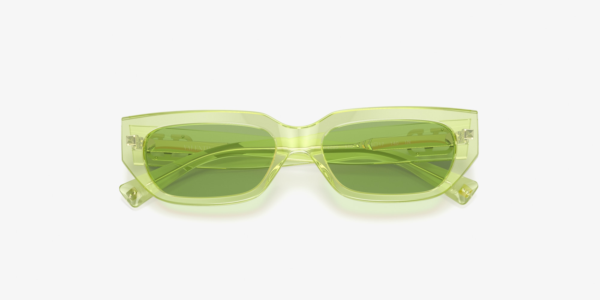 valentino green sunglasses