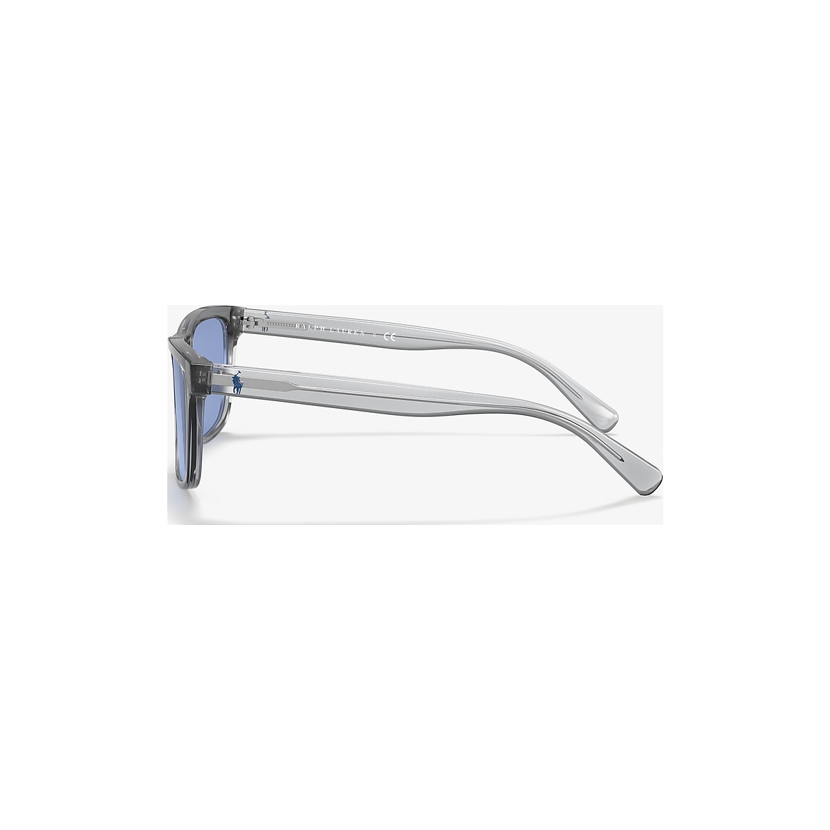 Polo Ralph Lauren PH4167 56 Light Blue Mirror Silver & Shiny 