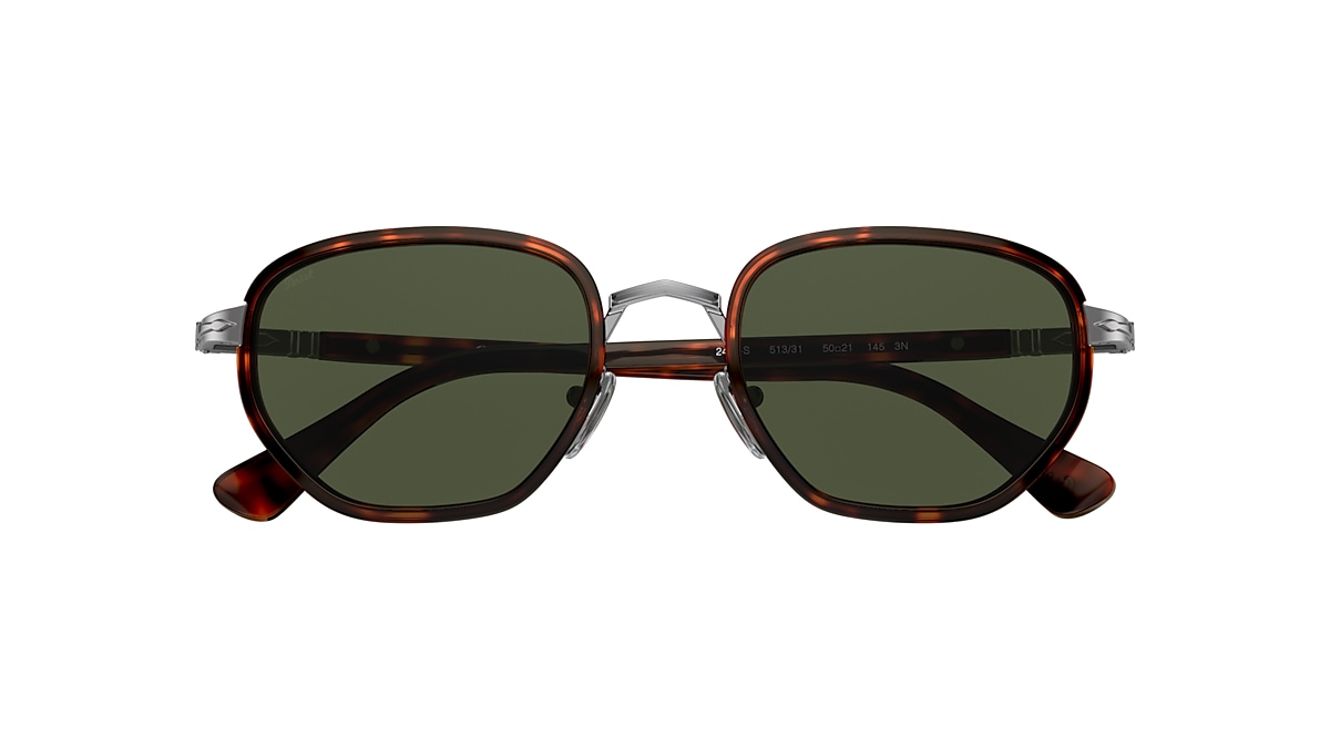 Persol PO2471S 50 Green & Havana Sunglasses | Sunglass Hut