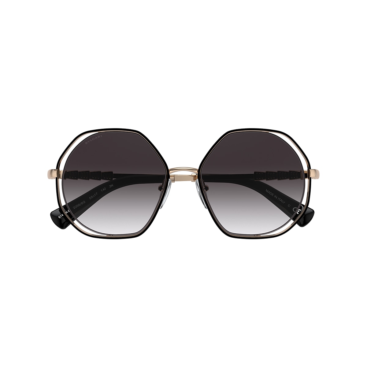 Bvlgari discount hexagon sunglasses