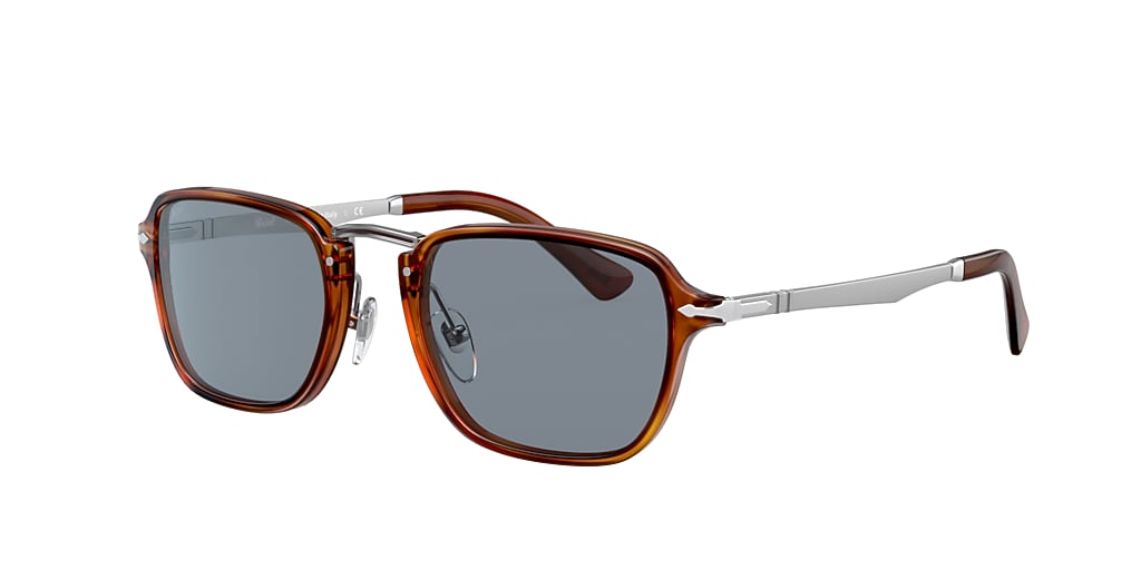 Persol PO3247S 51 Light Blue & Terra Di Siena Sunglasses Sunglass Hut USA
