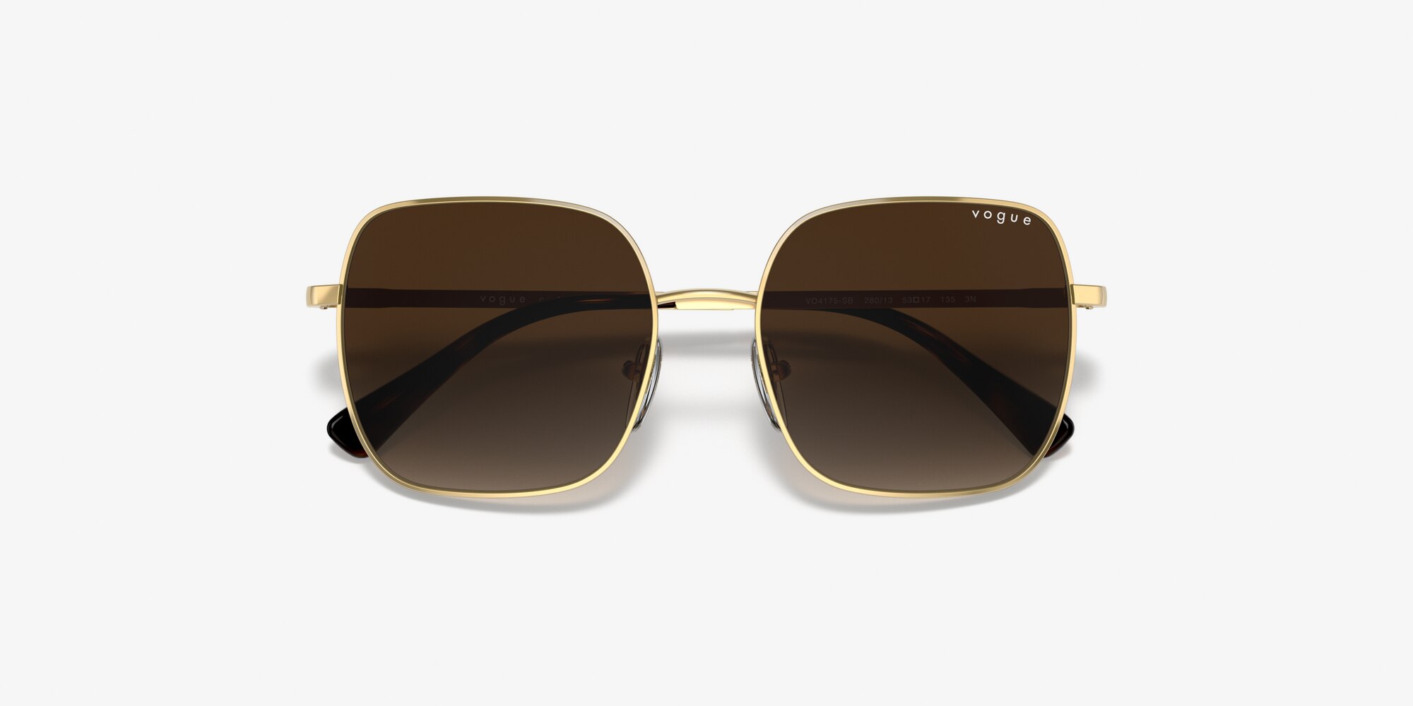 Vogue Eyewear VO4175SB Brown Gradient \u0026 Gold Sunglasses | Sunglass Hut  United Kingdom