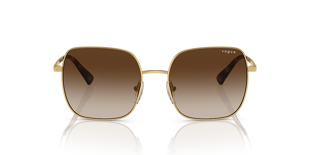 Vogue Eyewear VO4175SB 53 Brown Gradient & Gold Sunglasses