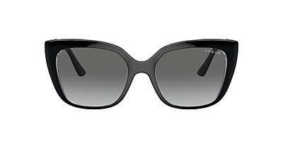 Vogue Eyewear VO5337S 53 Grey Gradient & Top Black/Serigraphy 