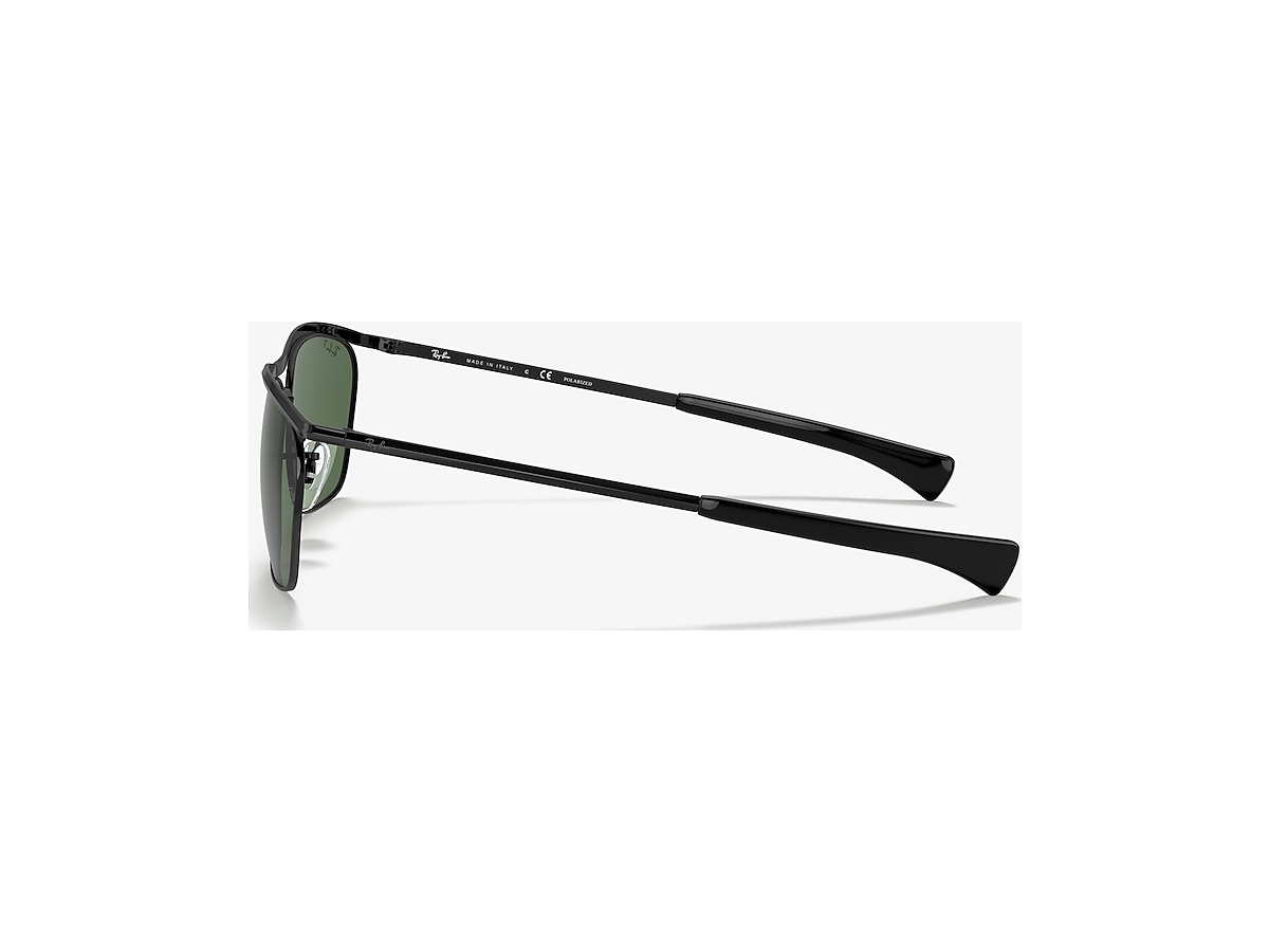 Ray-Ban RB3619 Olympian II Deluxe 60 Polarized Green Classic G-15