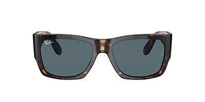 Ray-Ban RB2187 Nomad 54 Dark Blue & Havana Sunglasses | Sunglass