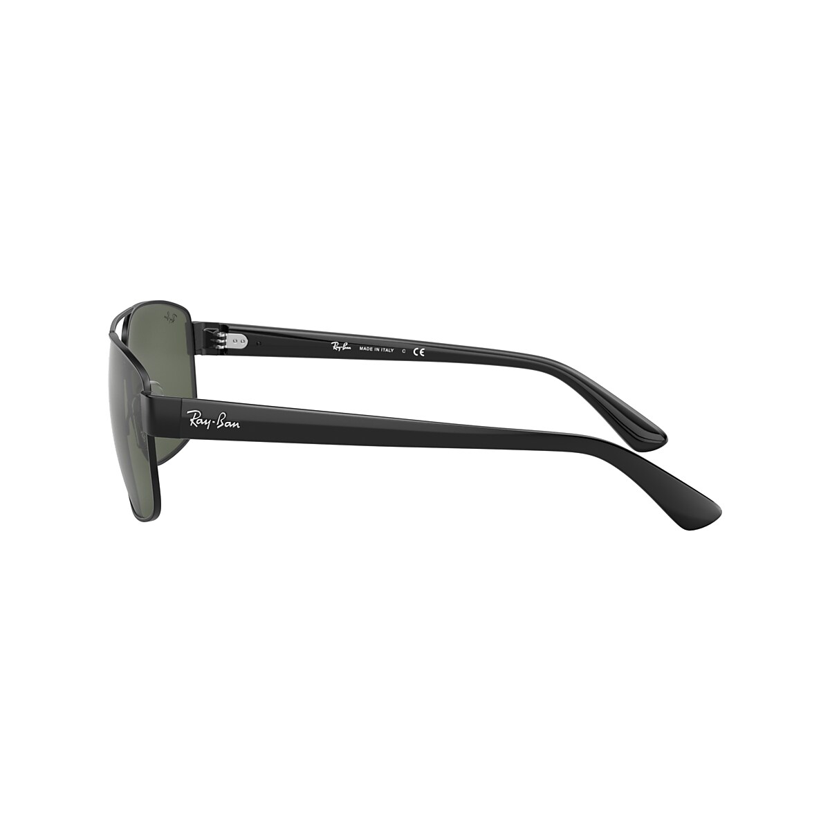Ray-Ban RB3663 60 Green Classic G-15 & Black Sunglasses | Sunglass 