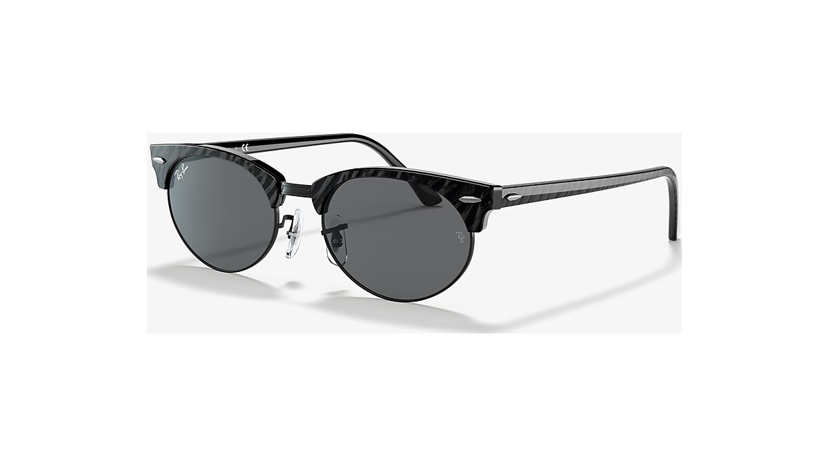 Ray-Ban RB3946 Clubmaster Oval 52 Dark Grey & Black Sunglasses | Sunglass  Hut United Kingdom