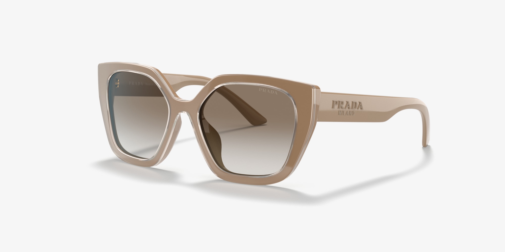 prada beige sunglasses