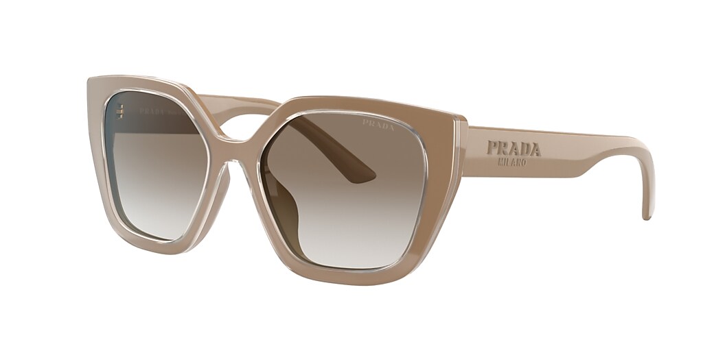 Prada PR 24XS Brown Gradient & Beige Sunglasses Sunglass Hut USA