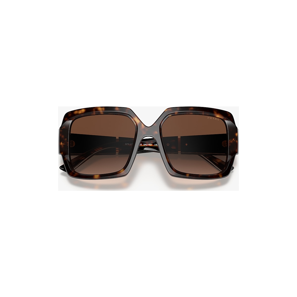 Prada PR 21XS 54 Brown Gradient & Havana Sunglasses 