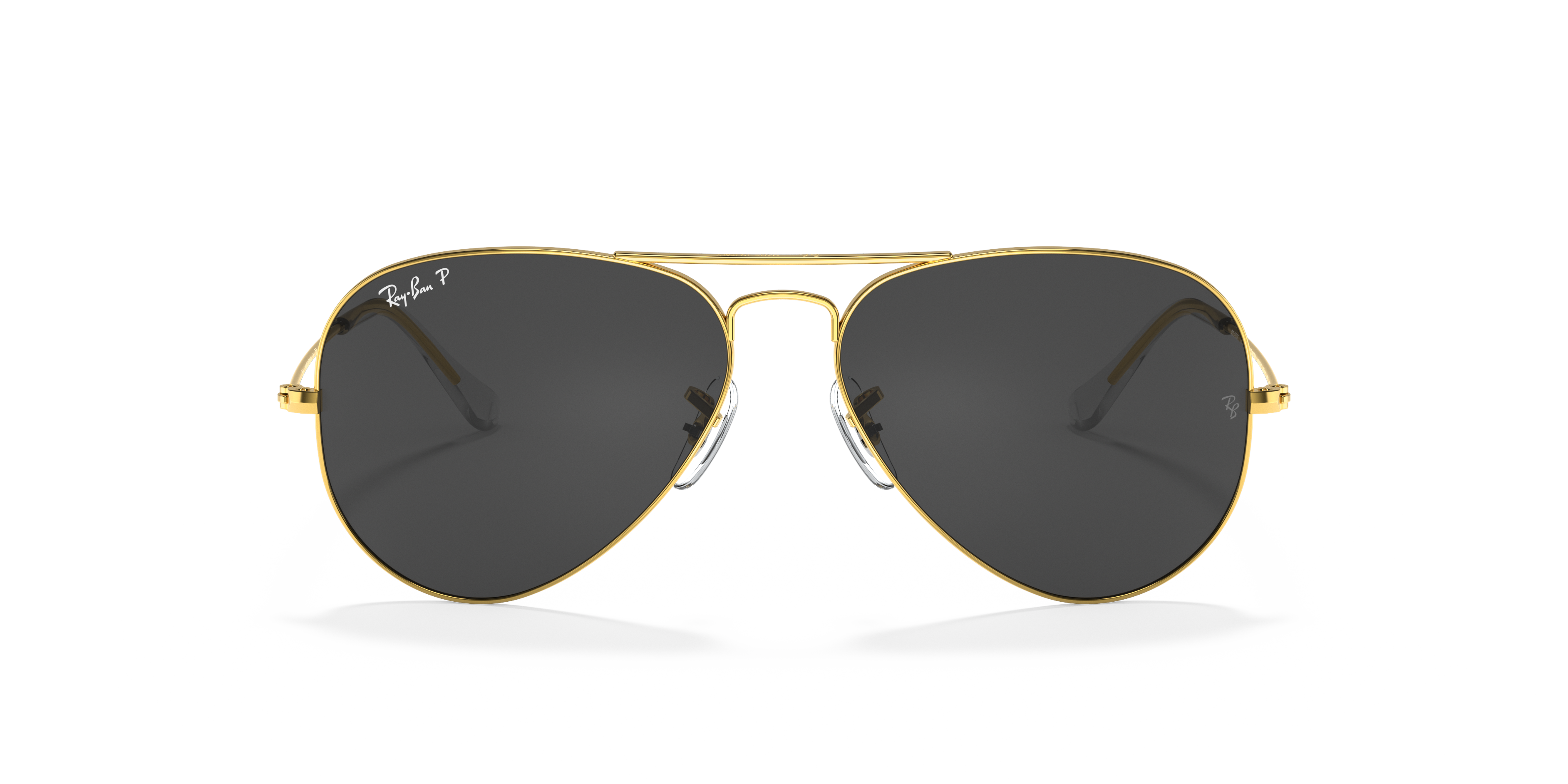 ray ban aviator gold frame