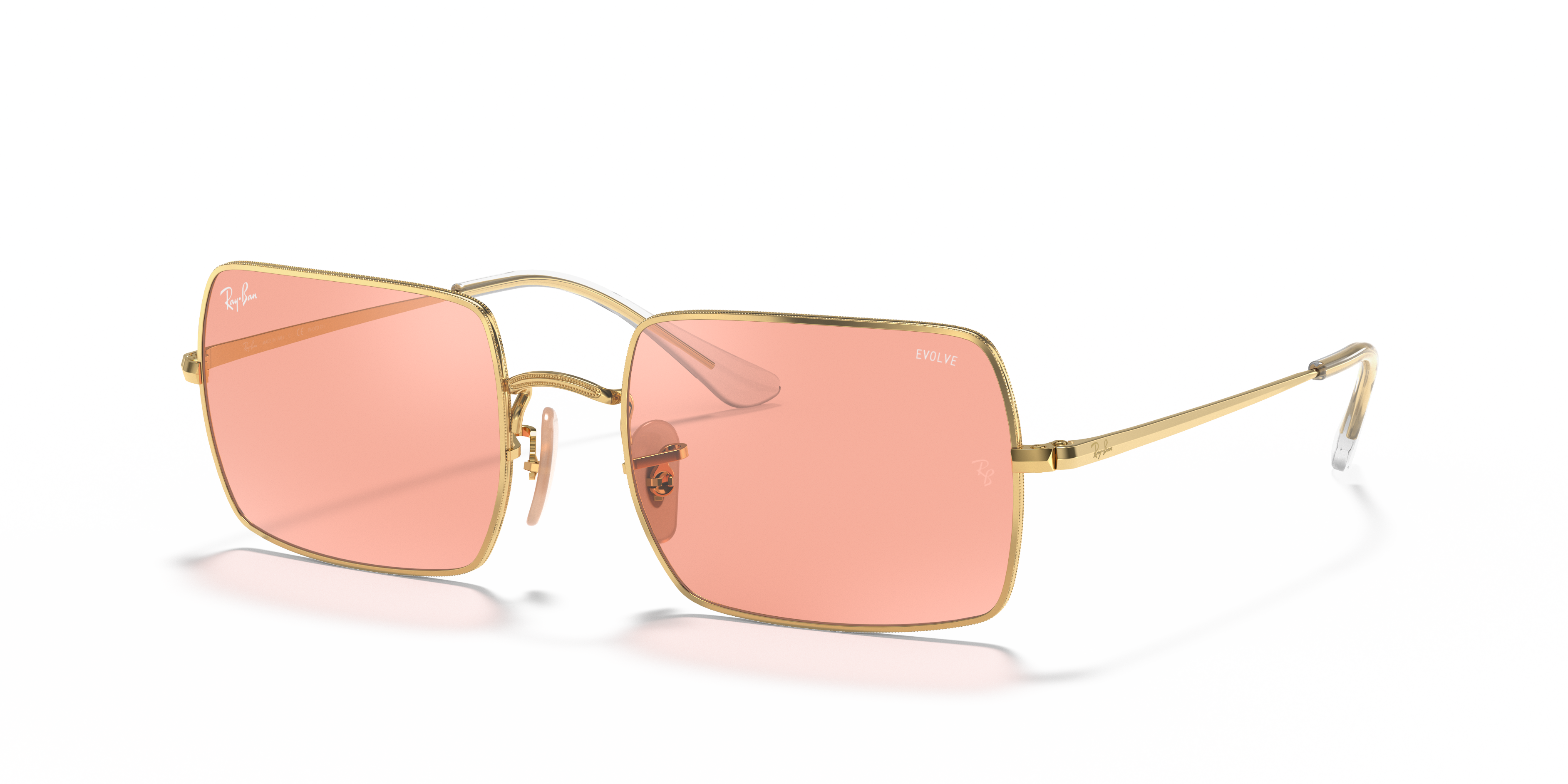 ray ban top havana on transparent