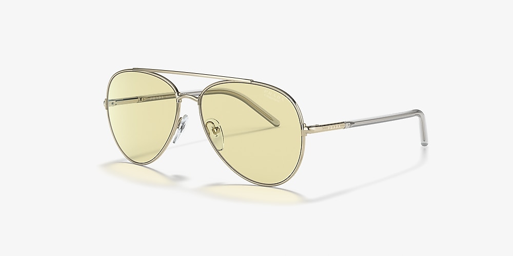 Prada PR 66XS 57 Soleil Photocromatic & Pale Gold Sunglasses | Sunglass Hut  USA