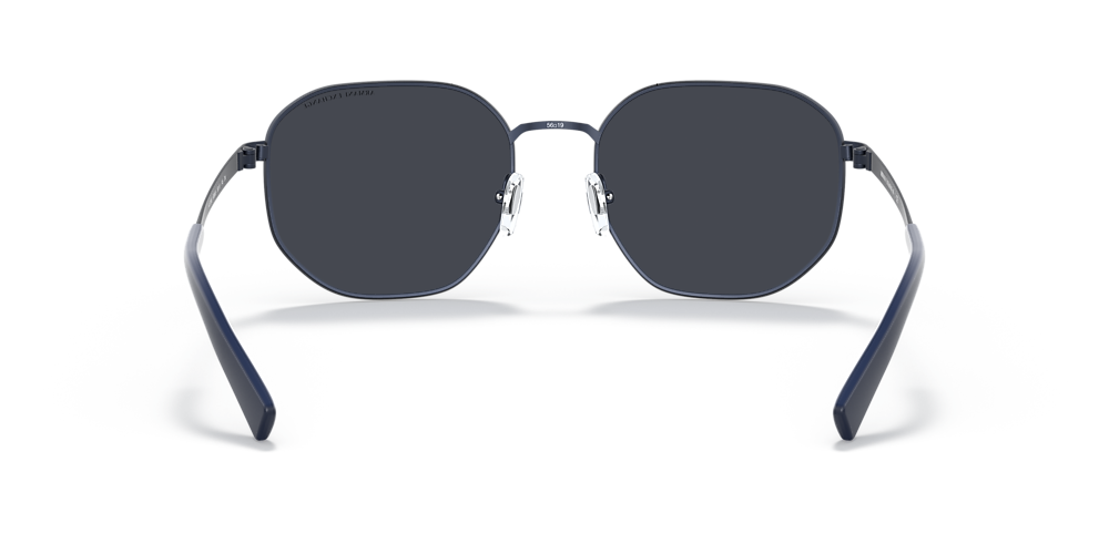 Armani Exchange AX2036S 56 Mirror Blue & Matte Blue Sunglasses Armani Exchange AX2036S 56 Mirror Blue & Matte Blue Sunglasses