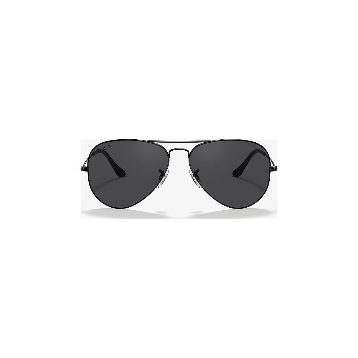 Rush Polarized Aviator Sunglasses - Gunmetal/Black - Body Glove