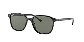 Ray-Ban RB2193F Leonard 55 Green & Black Polarized