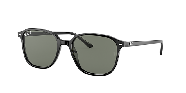 Ray-Ban RB2193F Leonard 55 Green & Black Polarized