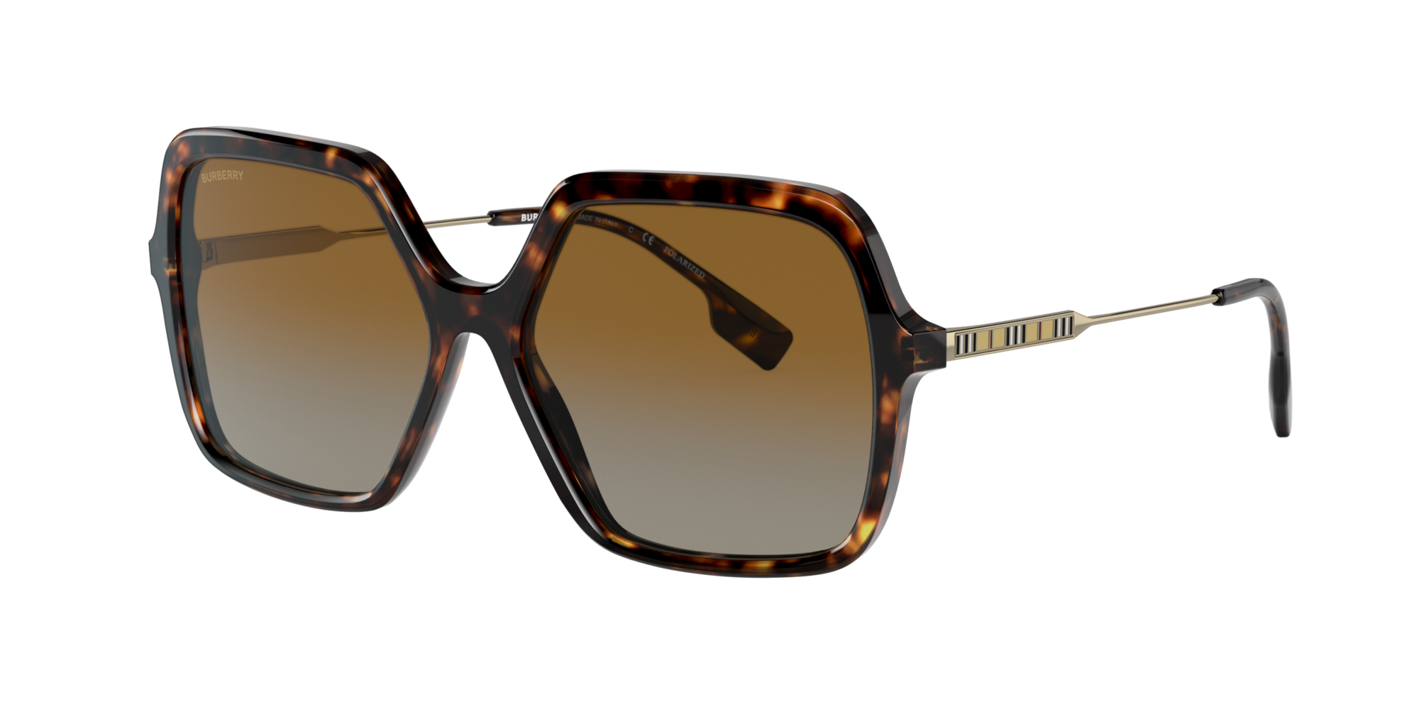 burberry sunglasses with logo on lens